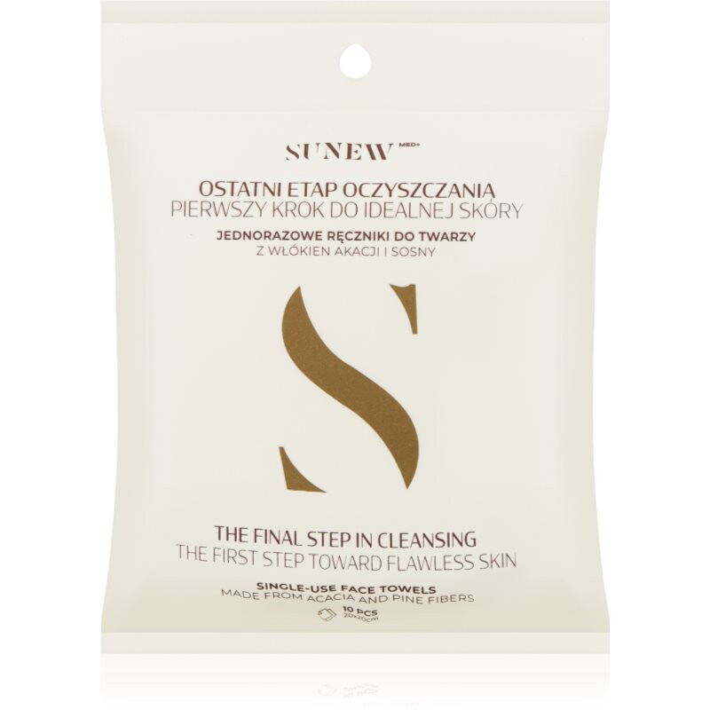 SUNEWMED+ Single-use Face Towels single-use face towels made from acacia and pine fibers 10 pc