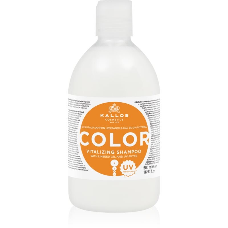 Kallos KJMN Color shampoo with SPF 500 ml
