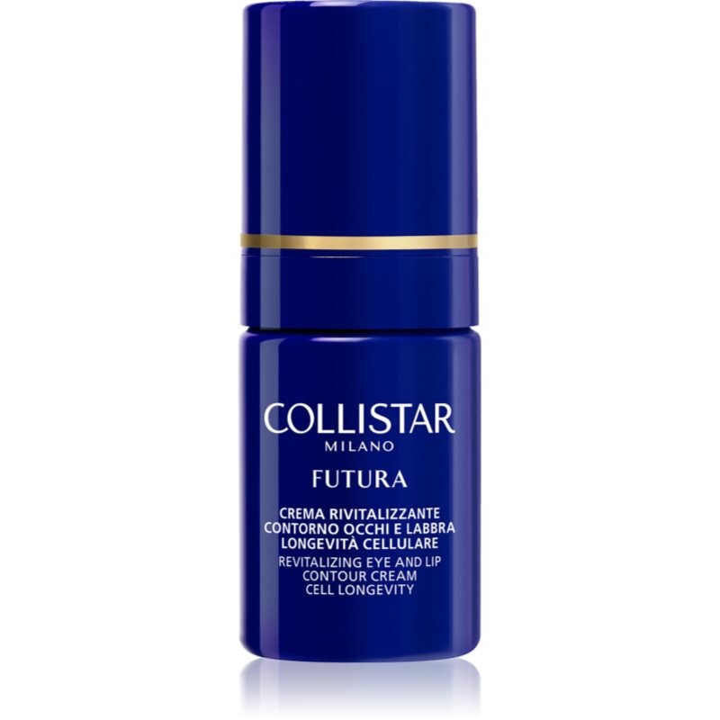 Collistar Futura Revitalizing Eye and Lip Countour Cream intensely rejuvenating moisturiser for the lips and eye area 15 ml