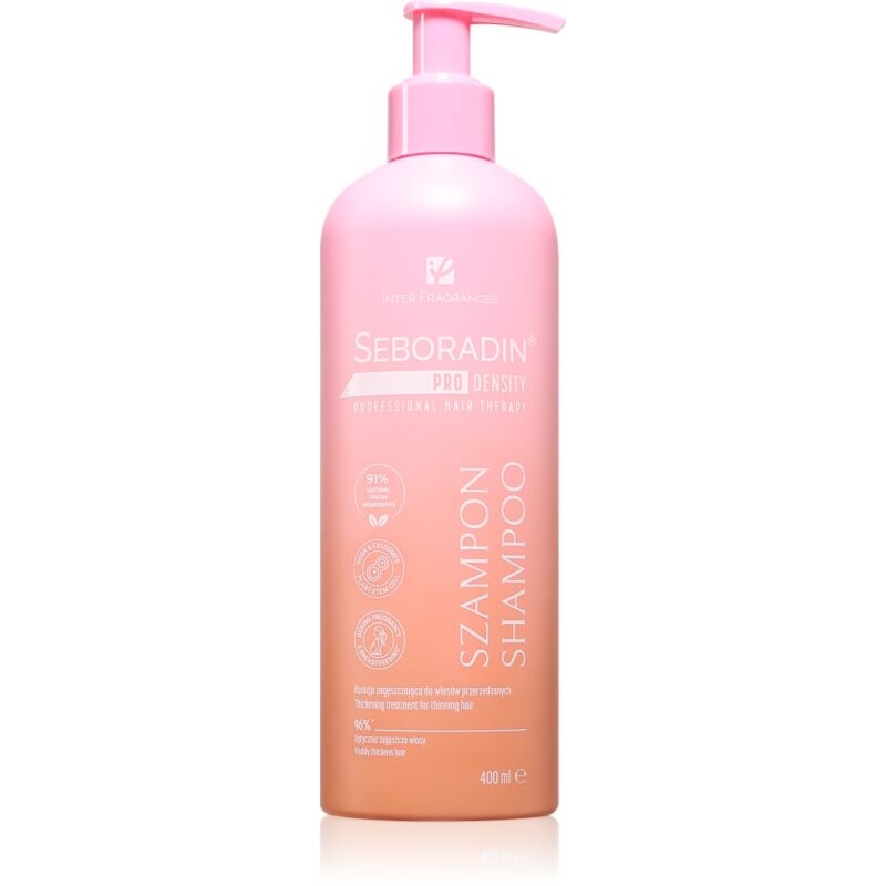 Seboradin PRO DENSITY Thickening Shampoo thickening shampoo for thinning hair 400 ml