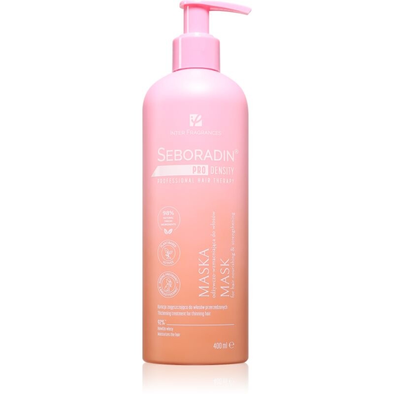 Seboradin PRO DENSITY Nourishing Mask nourishing mask for thinning hair 400 ml