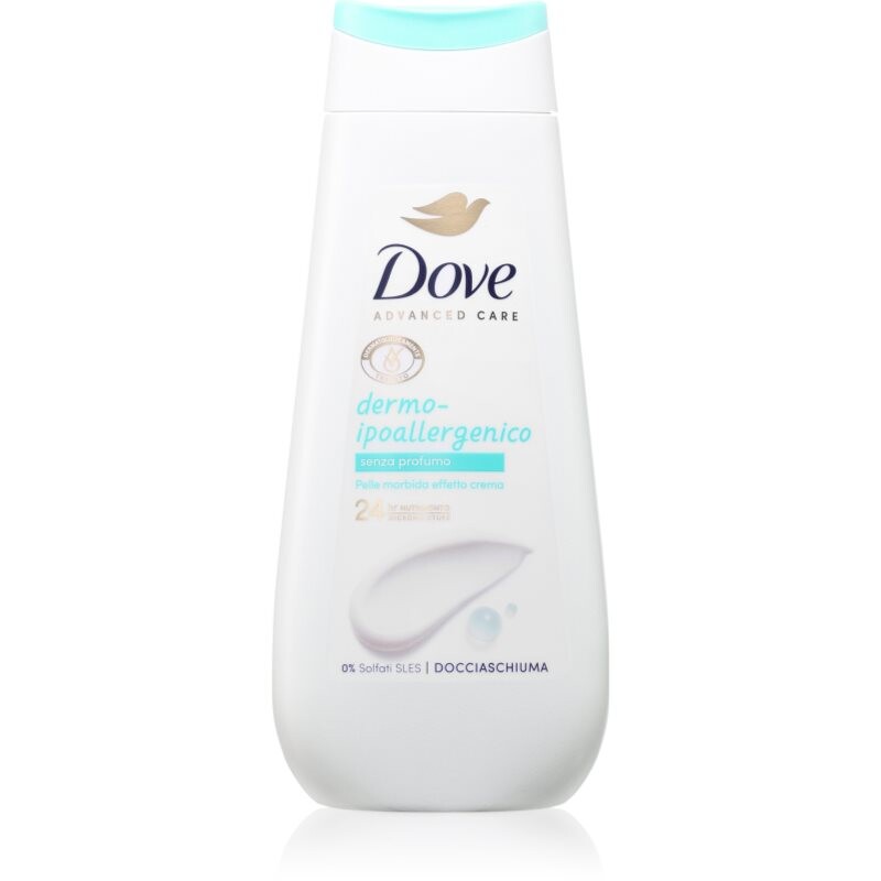 Dove Advanced Care Derma Hypoallergenic shower gel 225 ml
