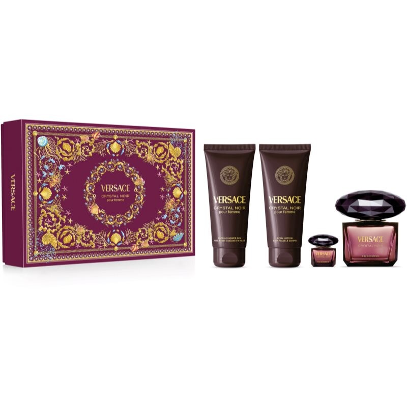 Versace Crystal Noir gift set for women 1 pc