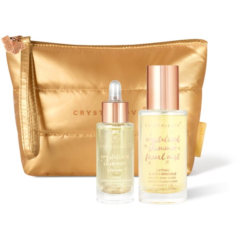Crystallove Clear Quartz Skincare Duo skin care set