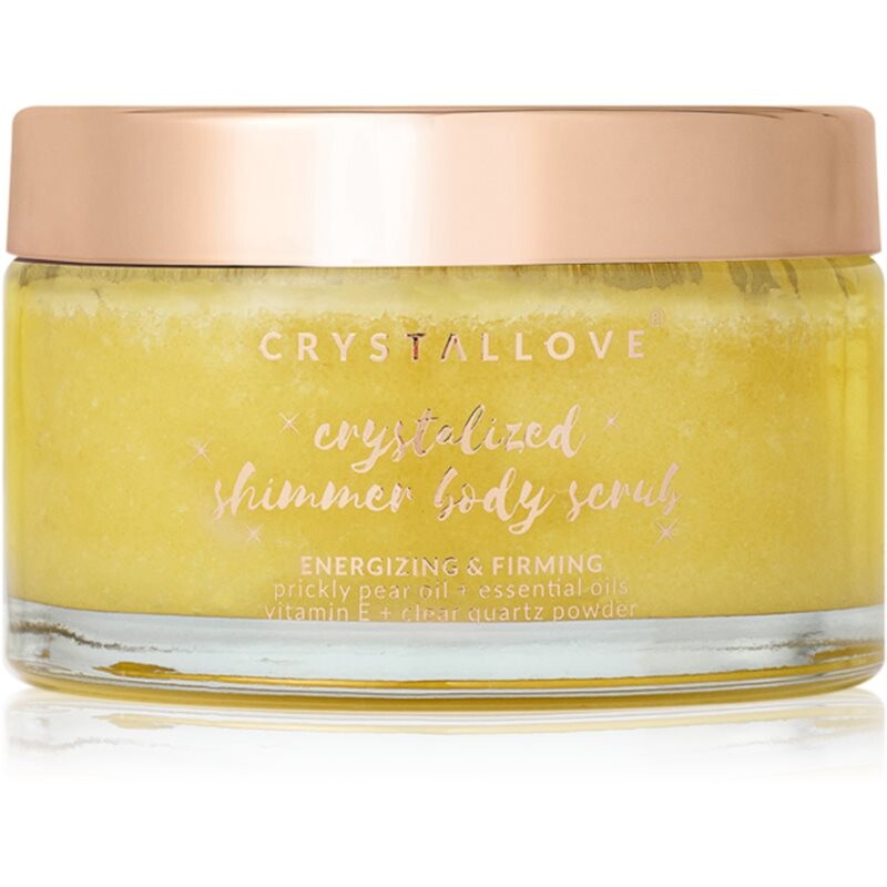 Crystallove Crystalized Shimmer Body Scrub body scrub glittering 200 g