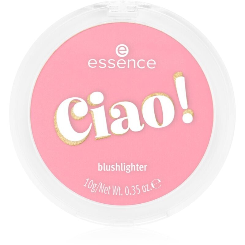 essence Ciao! blusher with illuminator shade 01 Buongiorno Bellissima 5.7 g