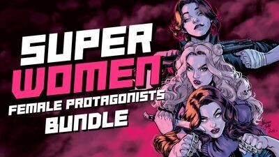 Super Women: Female Protagonists Bundle