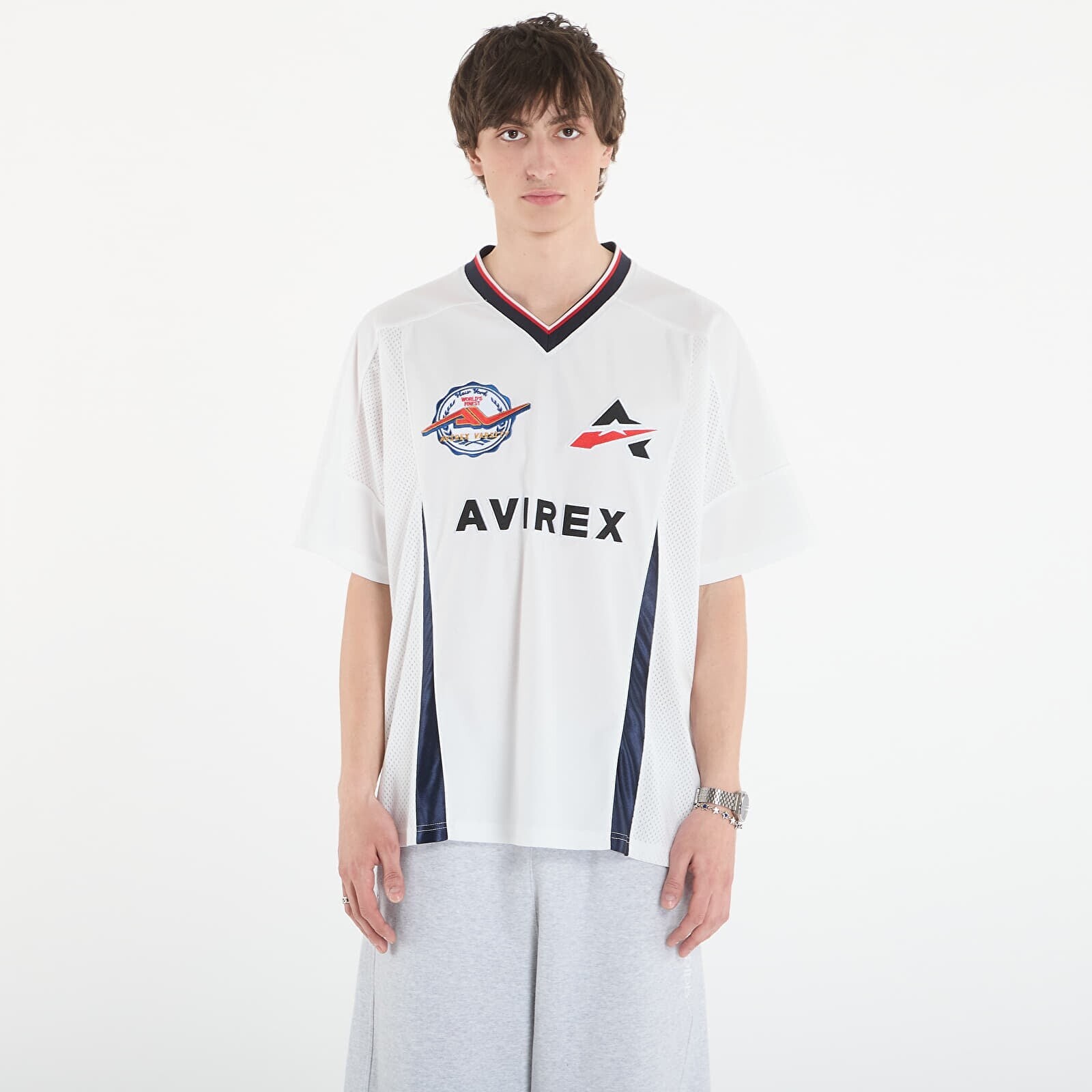 Avirex Jersey Snow White Q S