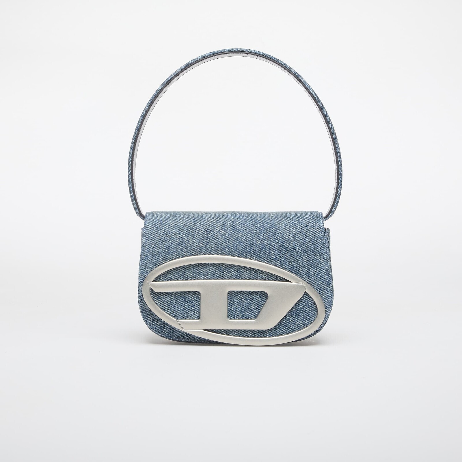 Handbag Diesel 1Dr Shoulder Bag Medium Blue Denim Universal
