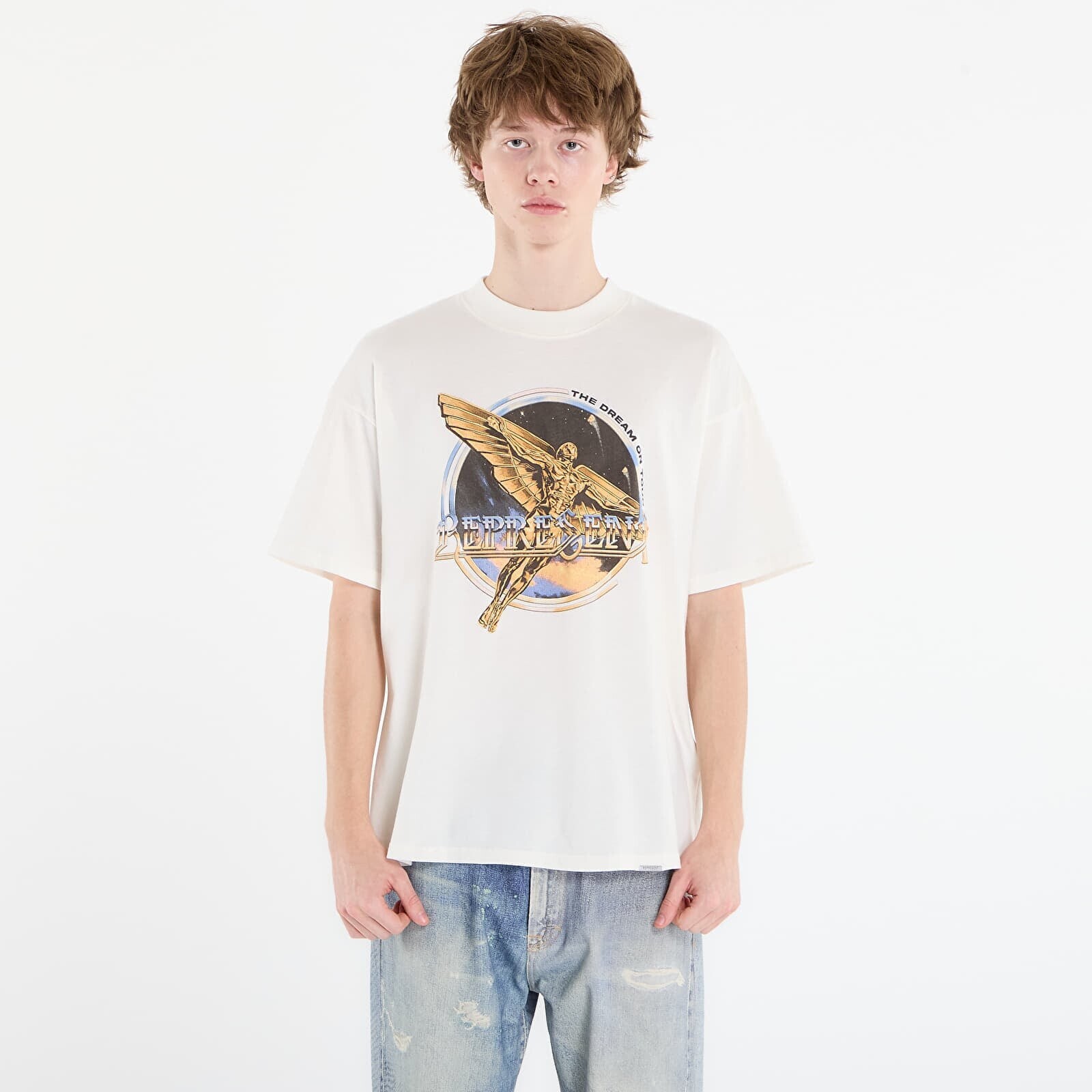 T-shirt REPRESENT Golden Tour T-Shirt UNISEX Flat White S