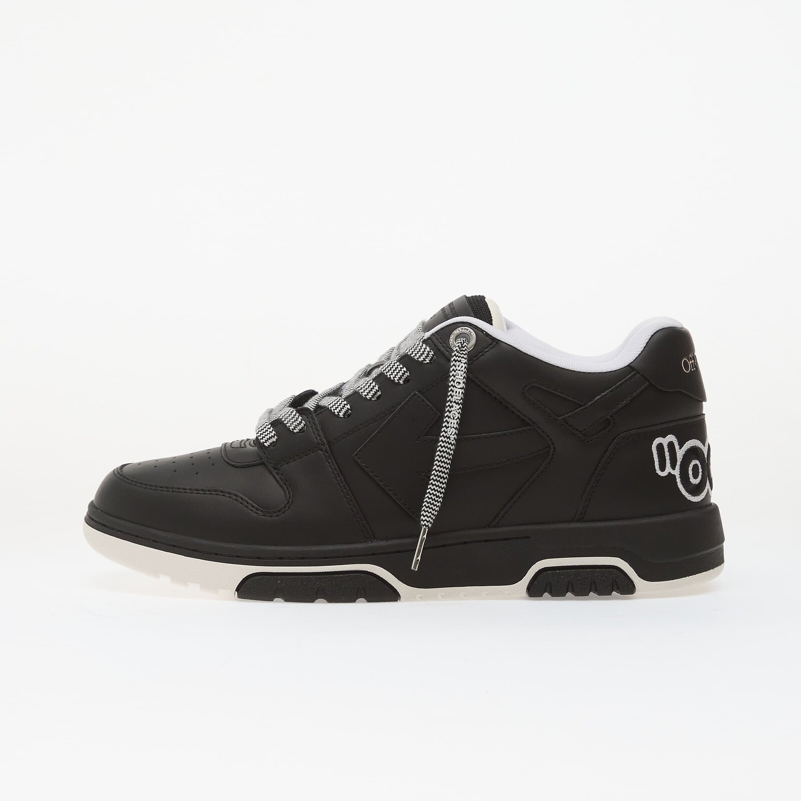 Sneakers Off-White M-Out Of Office Patch-006 Black/ Black UK 10