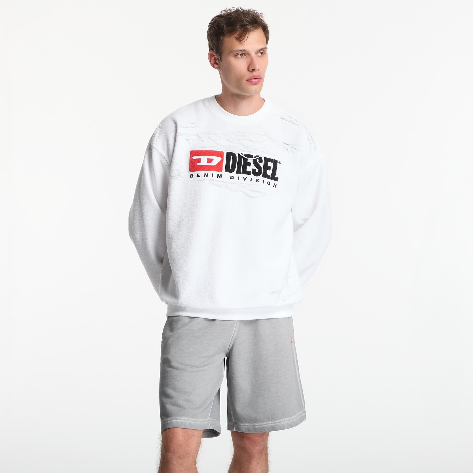 Sweatshirt Diesel S-Boxt-V1 Sweatshirt White M
