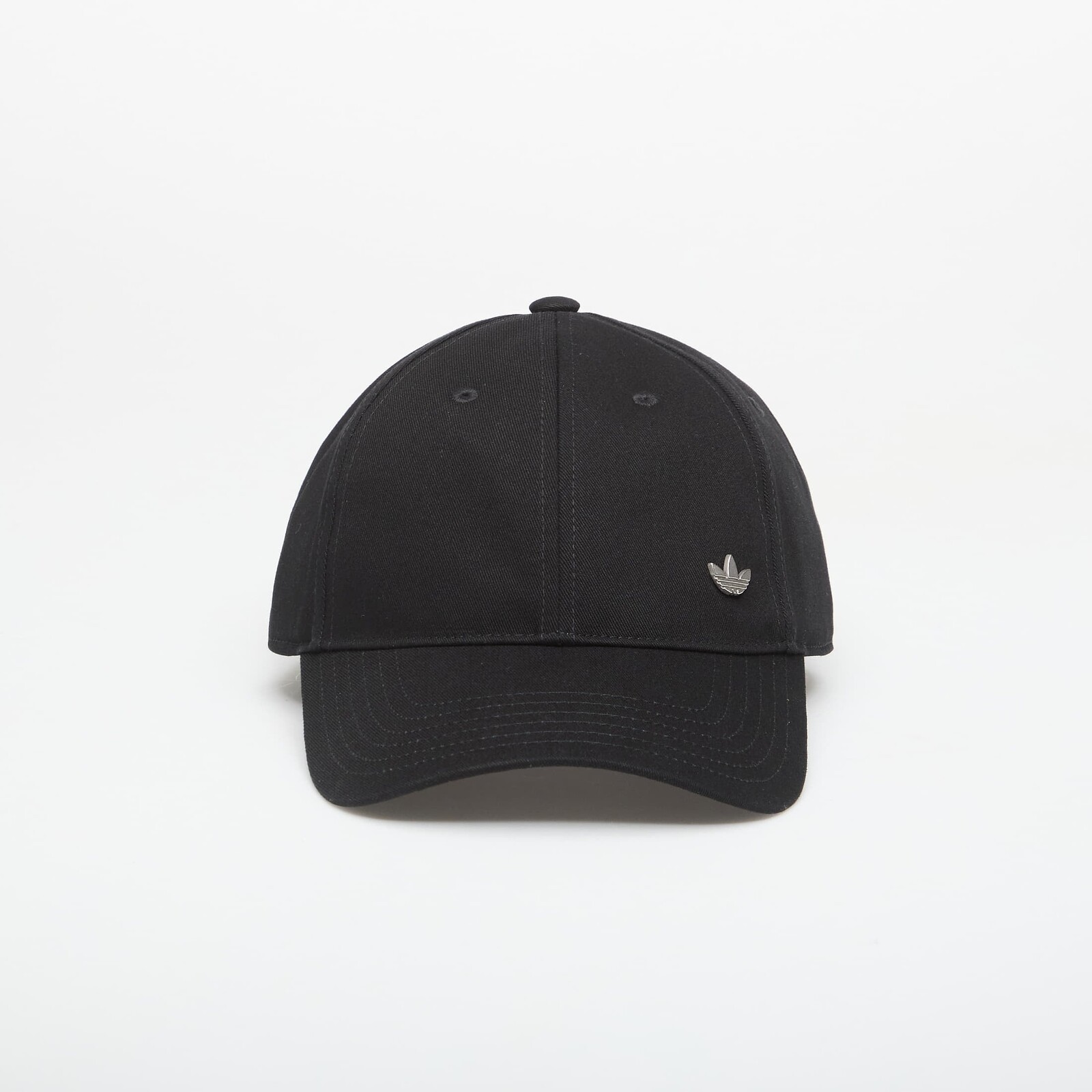 adidas Everyday Icons Cap With Tonal Metal Trefoil Black/ White OSFW