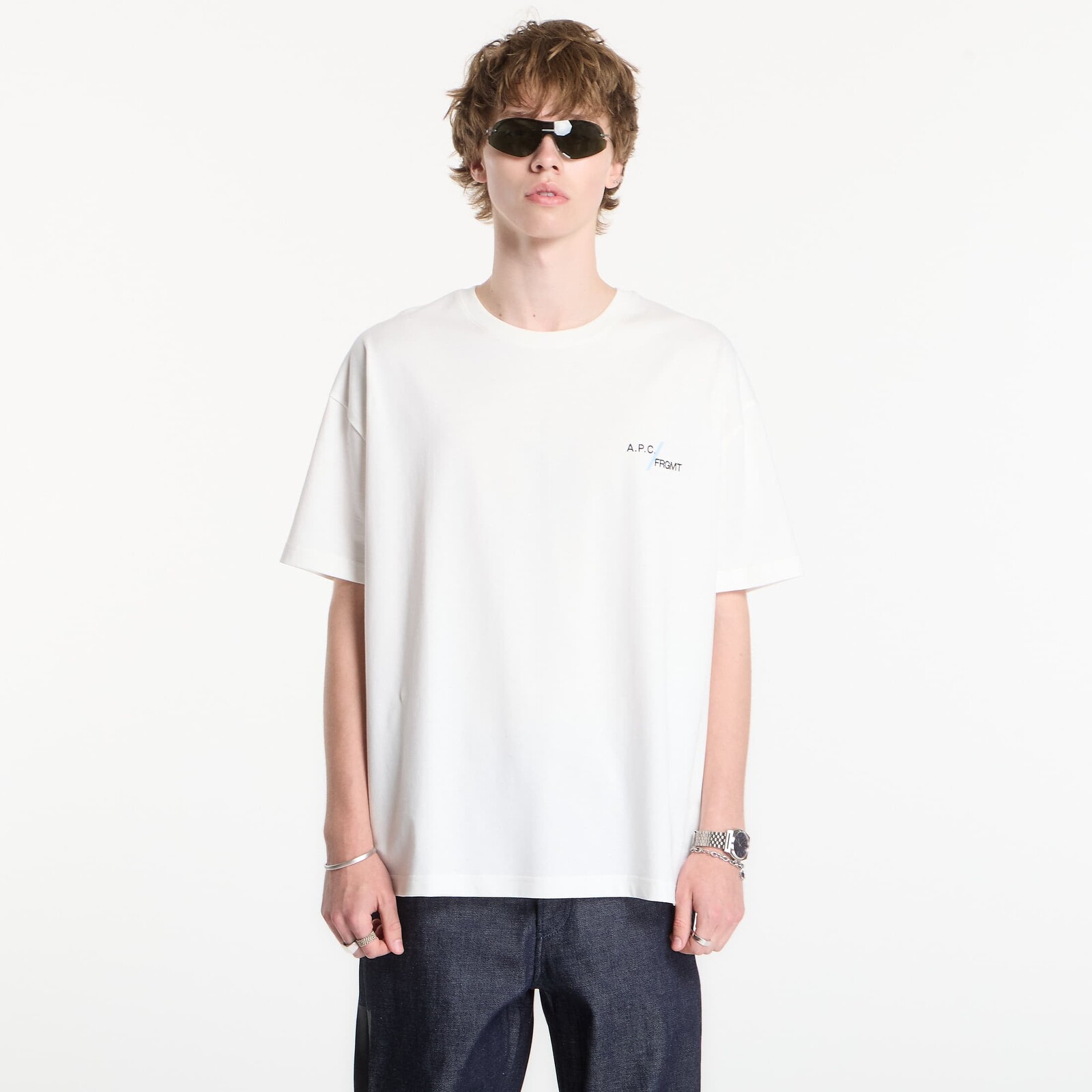 T-shirt A.P.C. T-Shirt Renoncement White M