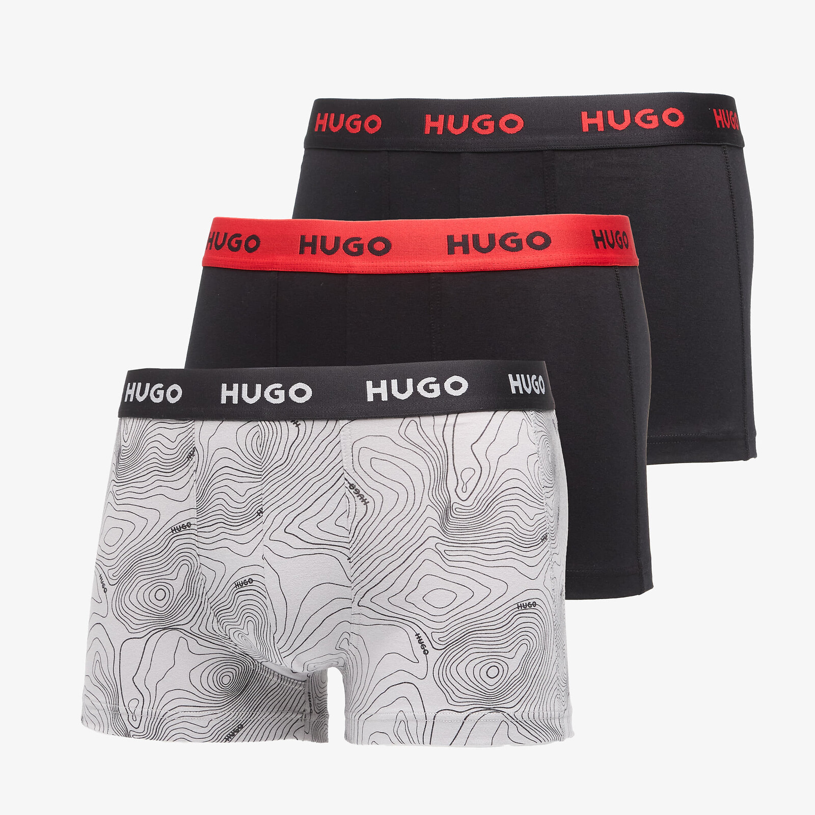 Hugo Boss Trunk Triplet Design Black L