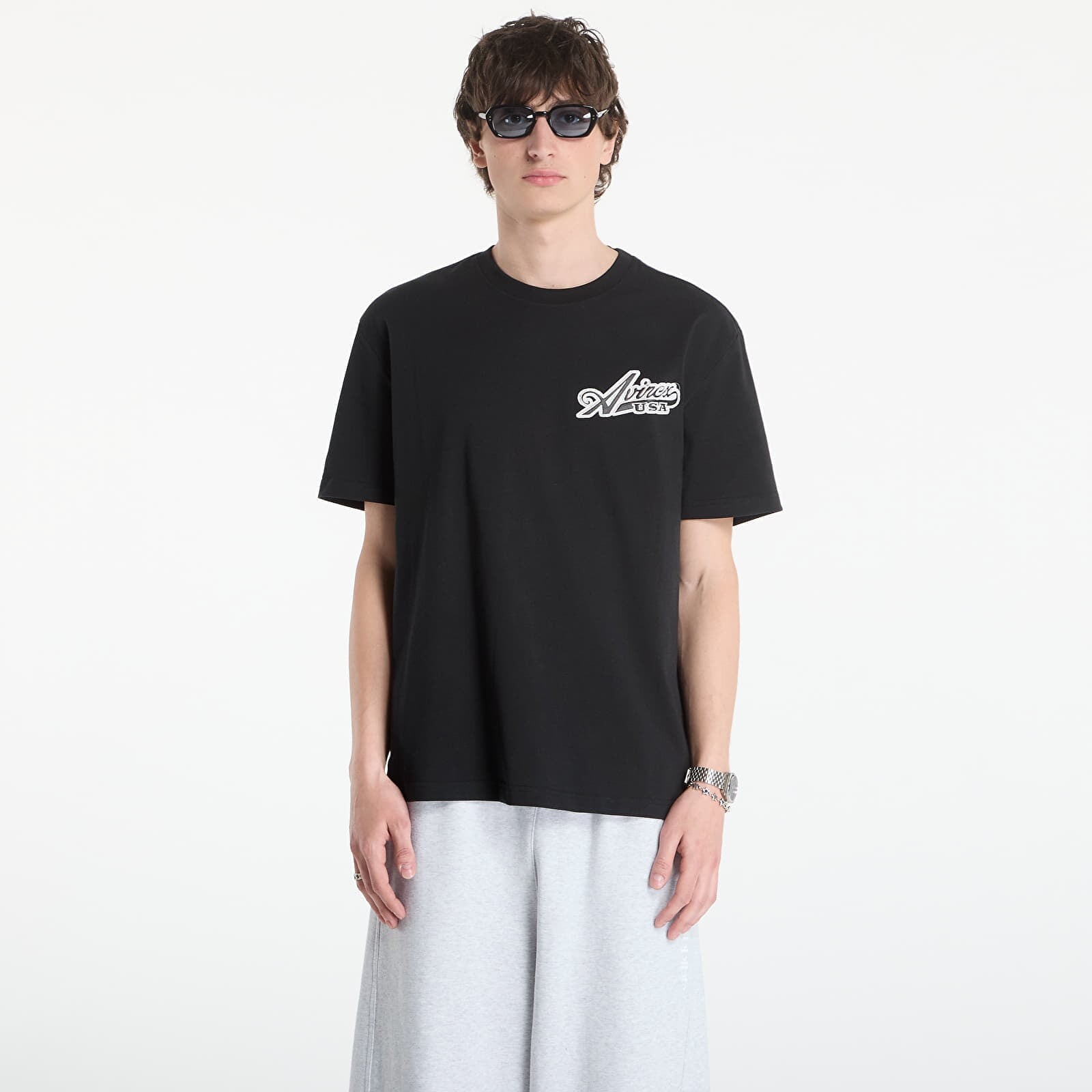T-shirt Avirex Script Tee Black XL