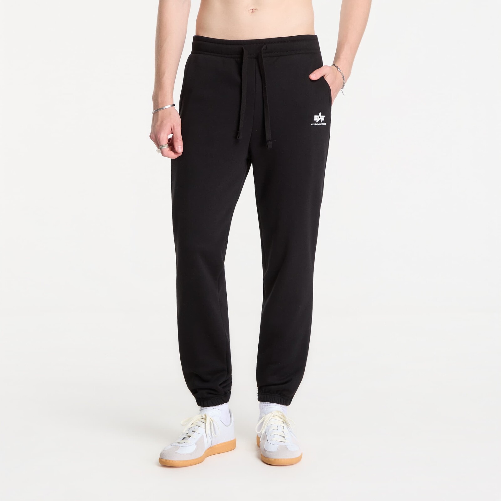 Pants Alpha Industries Basic Small Logo II Jogger Black XL