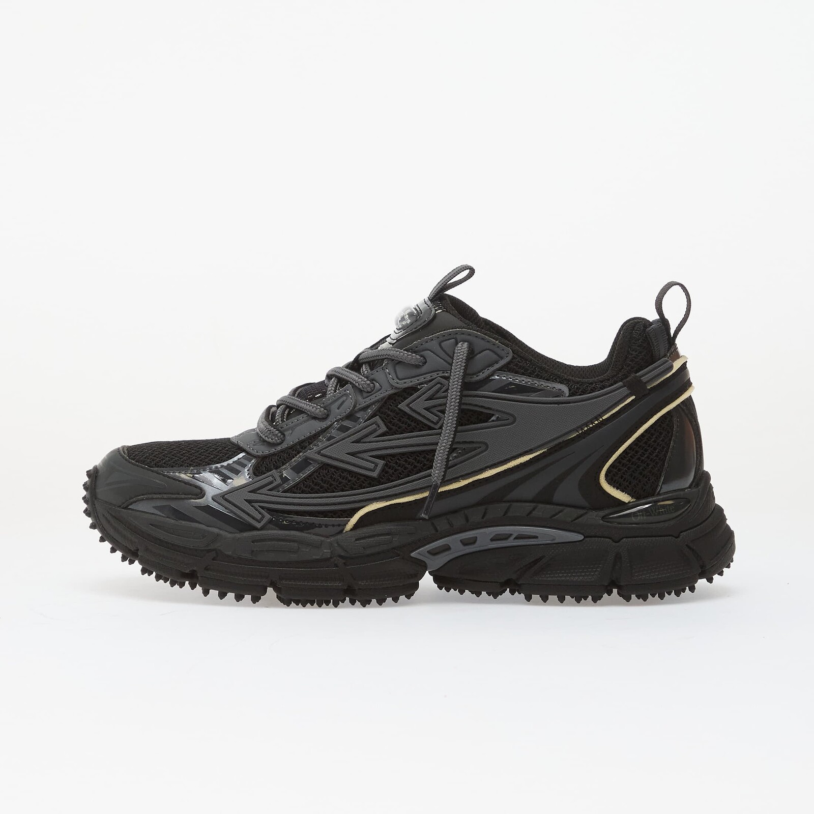 Sneakers Off-White M-Ow Be Right Back-04665 Black/ Black UK 5