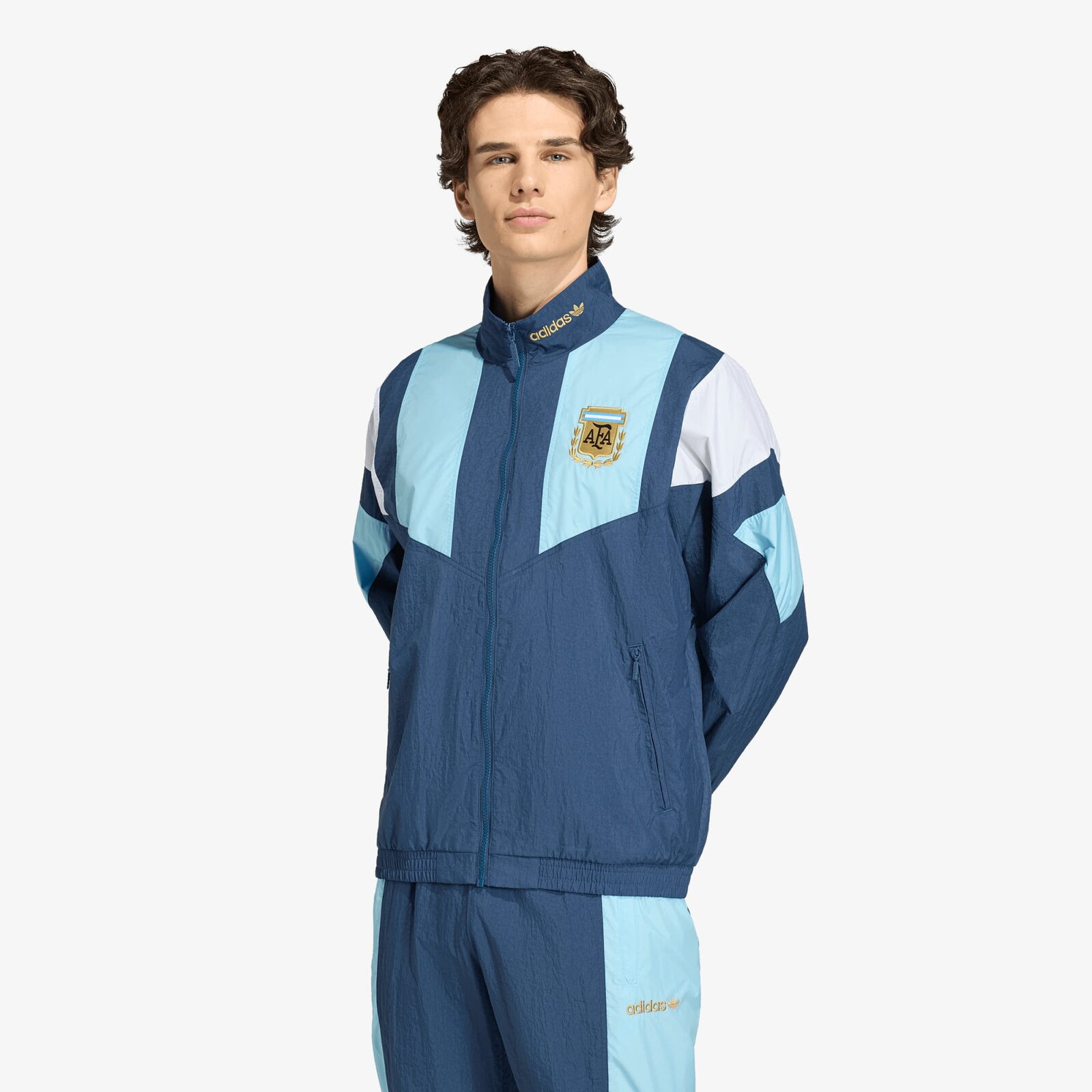 Windbreaker adidas Afa Eqt Tt Crew Navy L