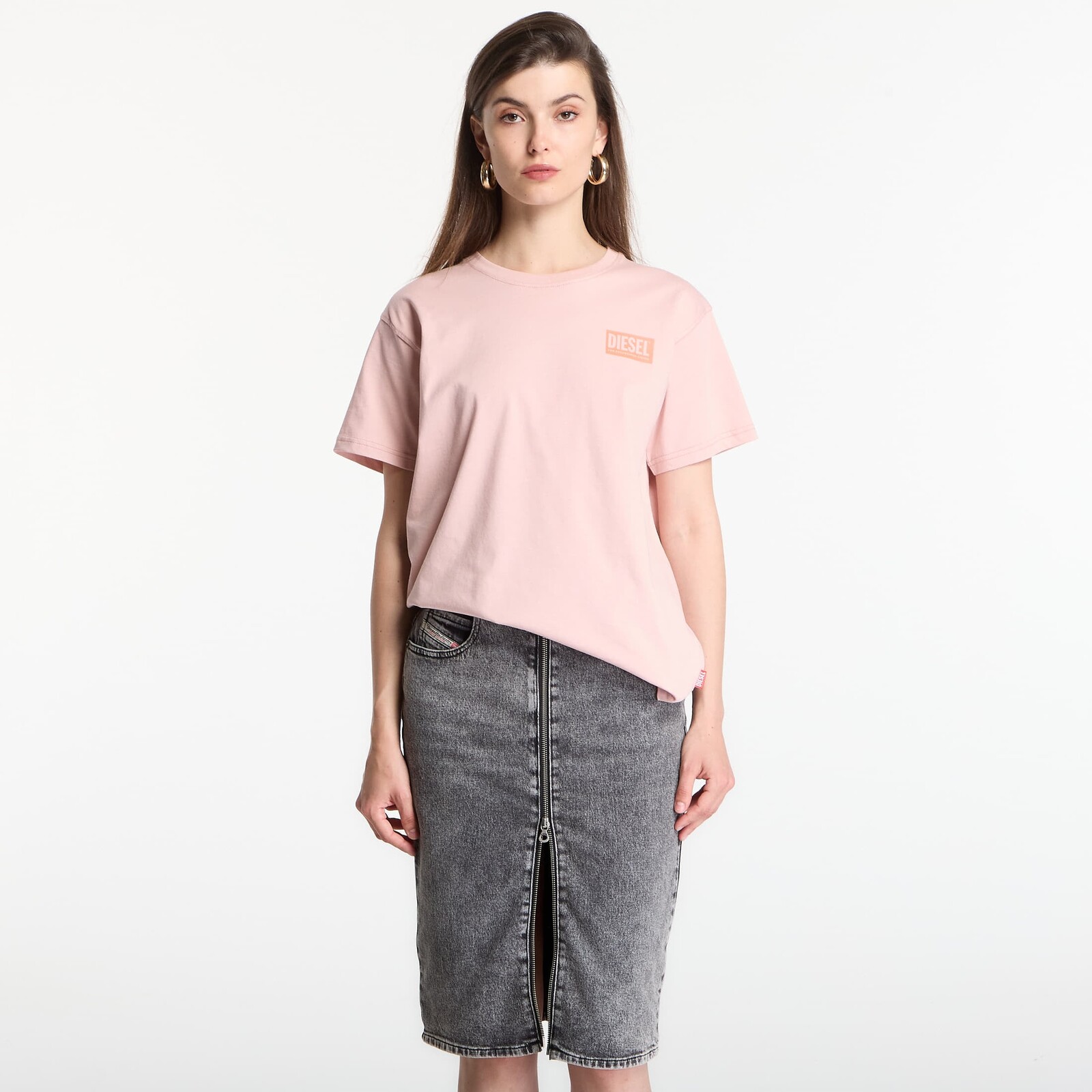 T-shirt Diesel T-Normy-S6 T-Shirt Pale Mauve M