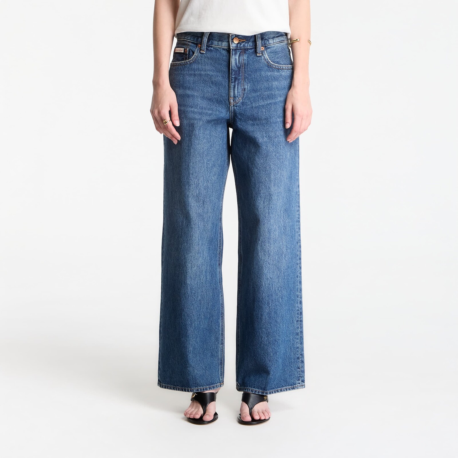 Jeans Calvin Klein Jeans Low Rise Baggy Jeans Blue Rodeo 27