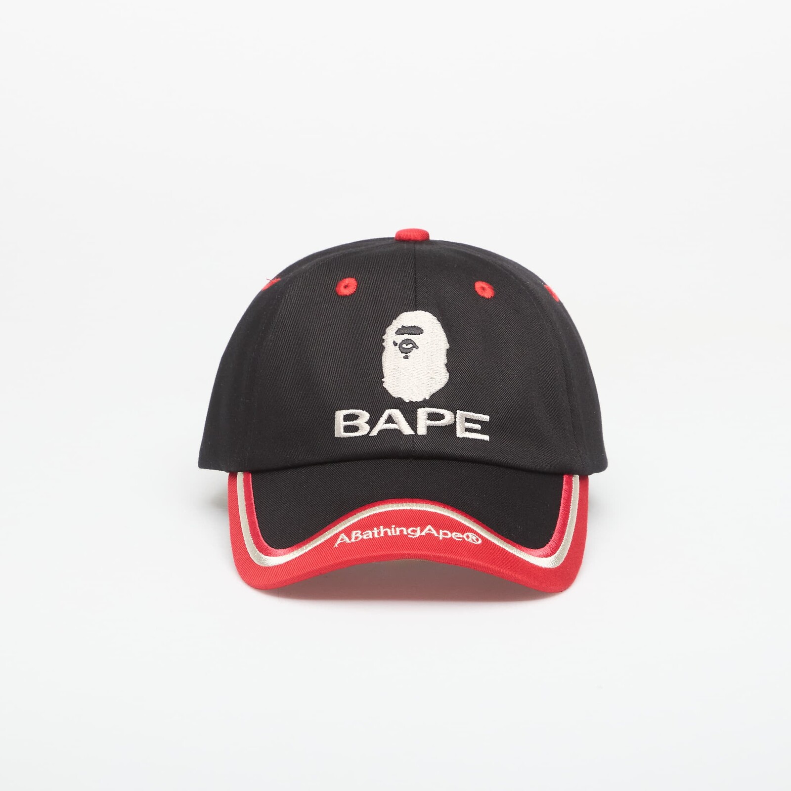 A BATHING APE Football Team Cap Black UNISEX Universal