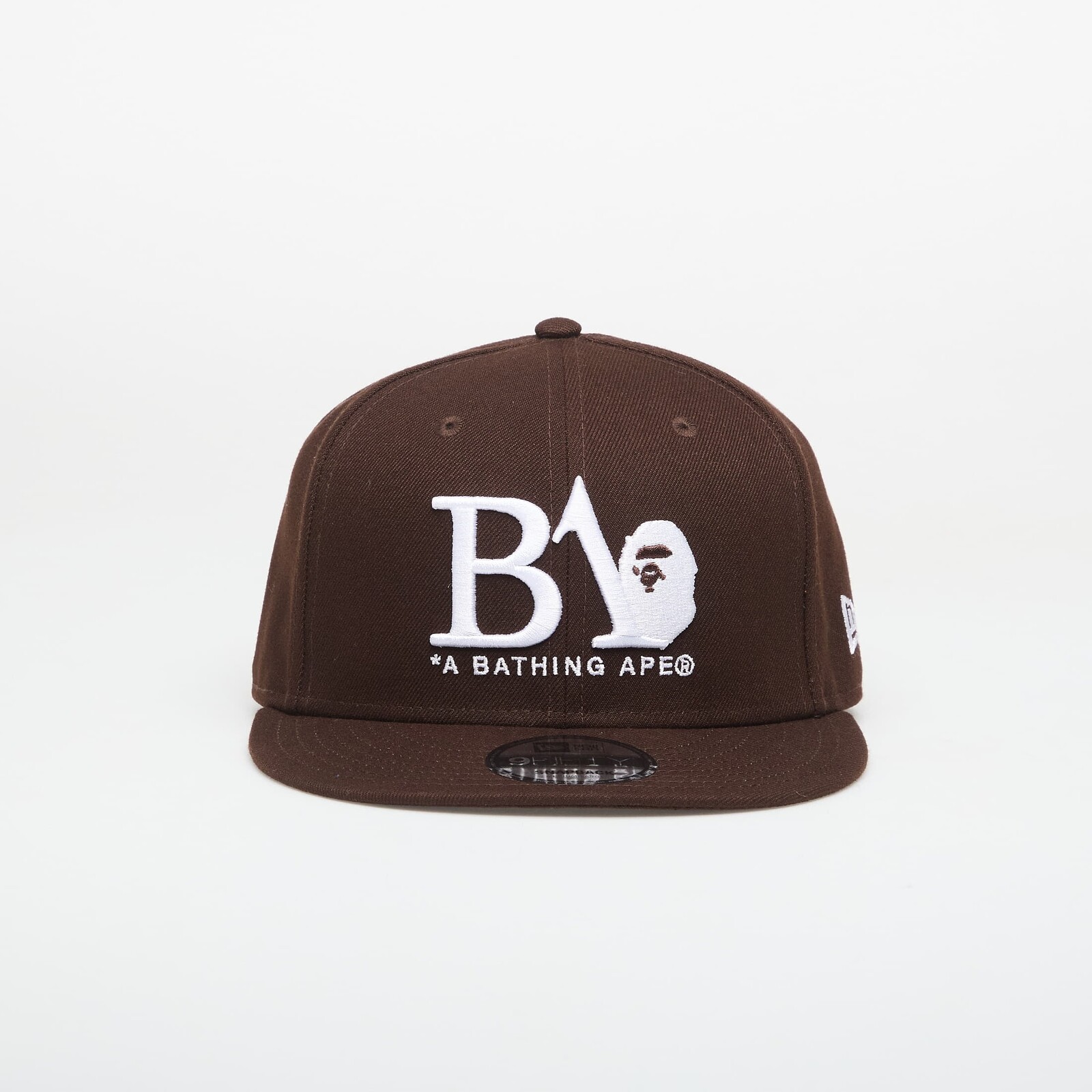 A BATHING APE Ba Logo New Era 9fifty Cap Brown Universal