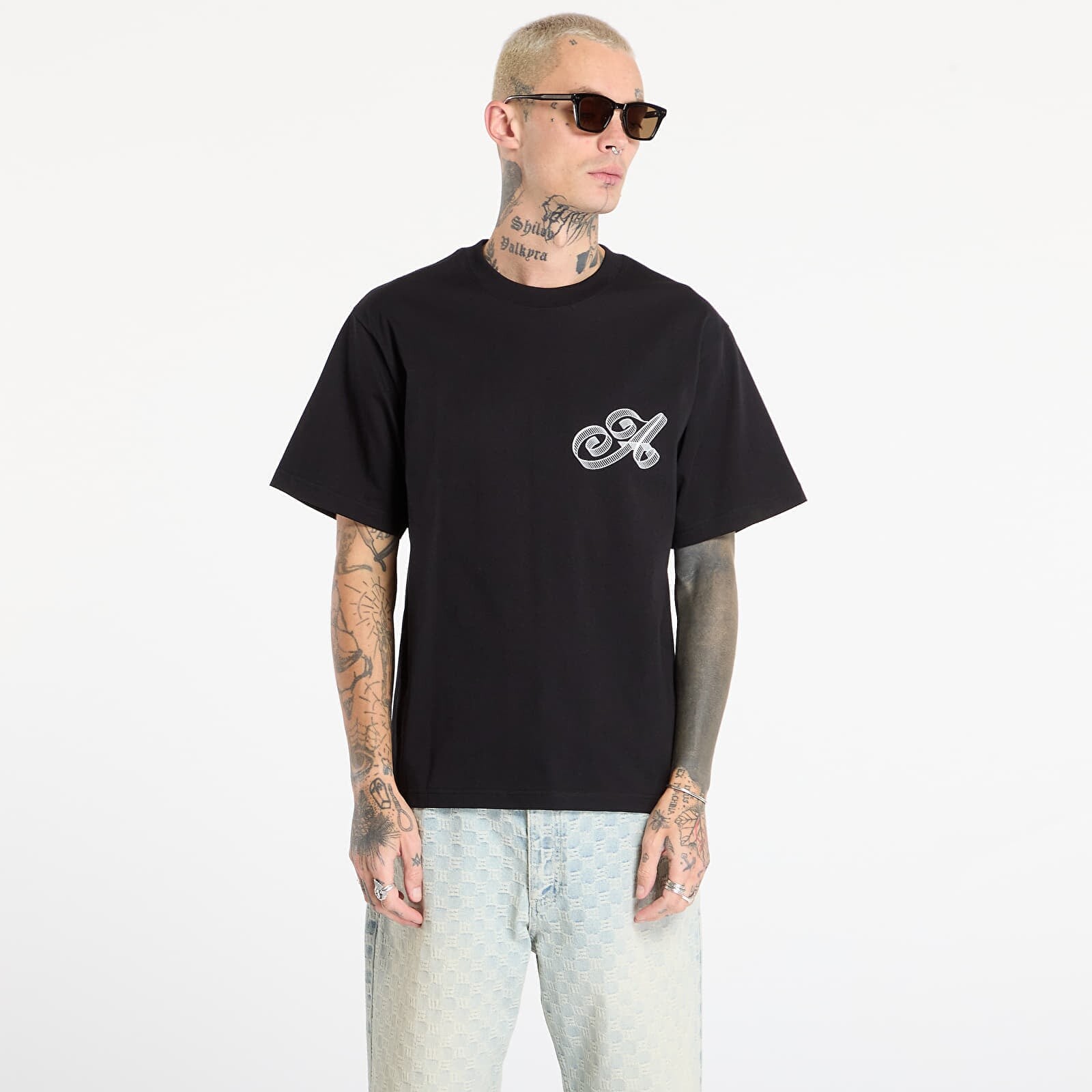 T-shirt Awake NY Script Tee Black L