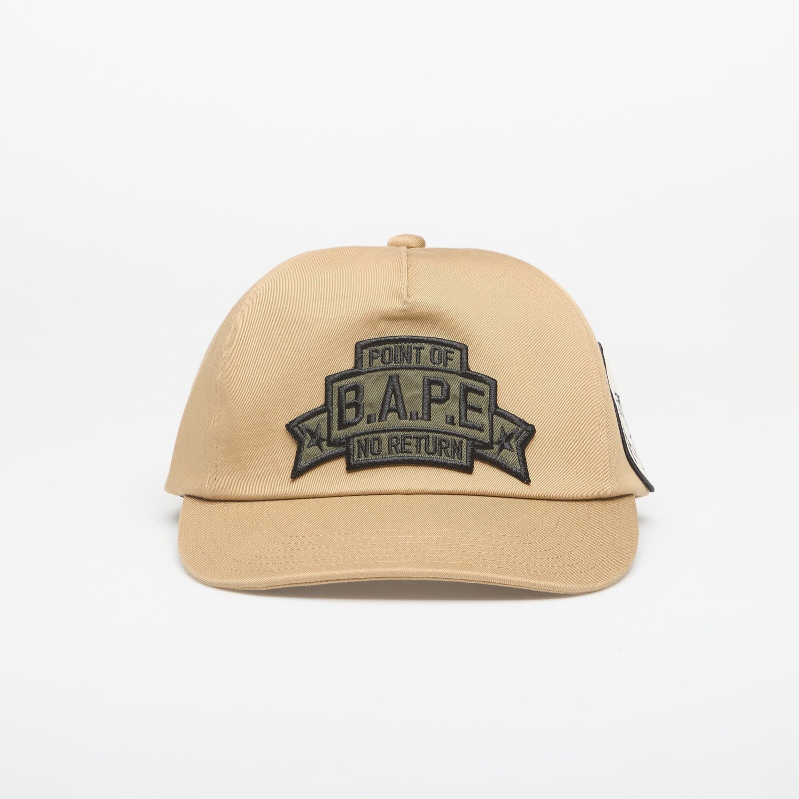 A BATHING APE Multi Patch Cap Beige UNISEX Universal