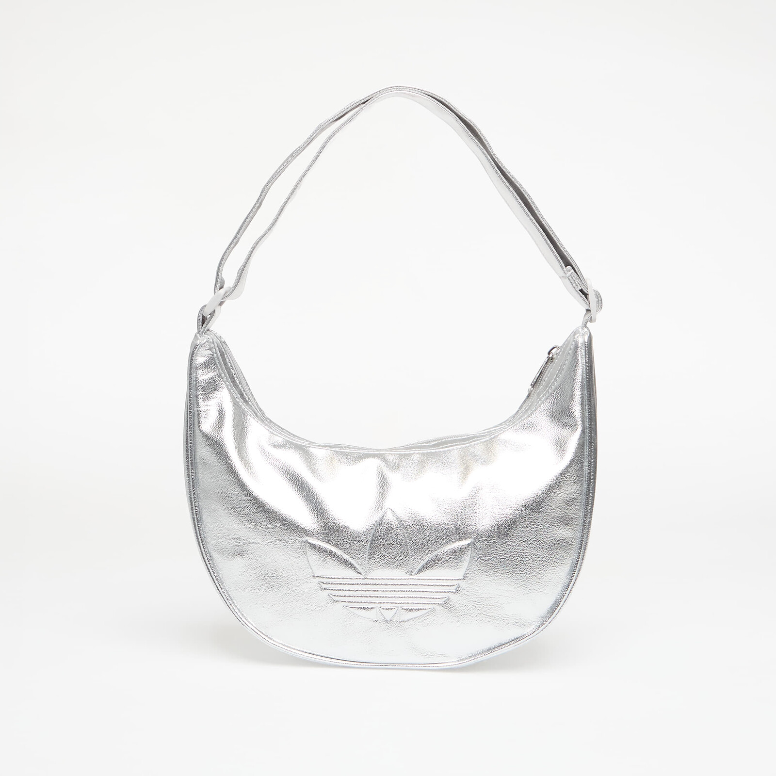 Bag adidas Adicolor Half Crescent Bag Metallic Pu Silver Met. Universal