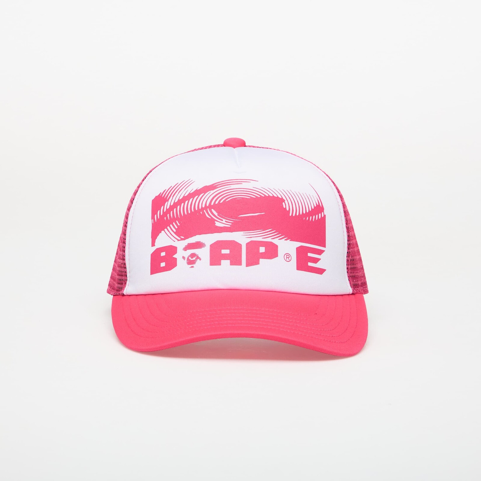 A BATHING APE Bape Mesh Cap Pink Universal