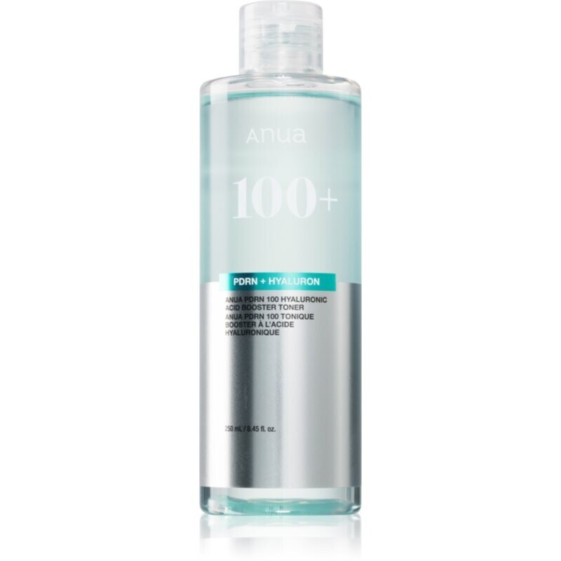Anua PDRN 100 Hyaluronic Acid Booster Toner moisturising toner to strengthen the skin barrier 250 ml