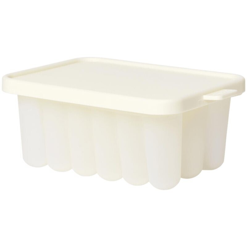 BIBS Baby Food Freezer Tray frost-resistant silicone mould Ivory 12 x 8,5 x 5,3 cm 150 ml