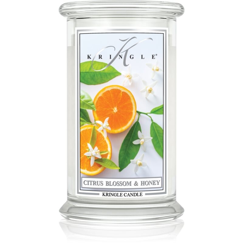Kringle Candle Classic Citrus Blossom & Honey scented candle 623 g
