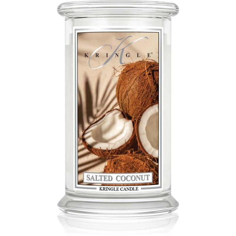 Kringle Candle Classic Salted Coconut scented candle 623 g