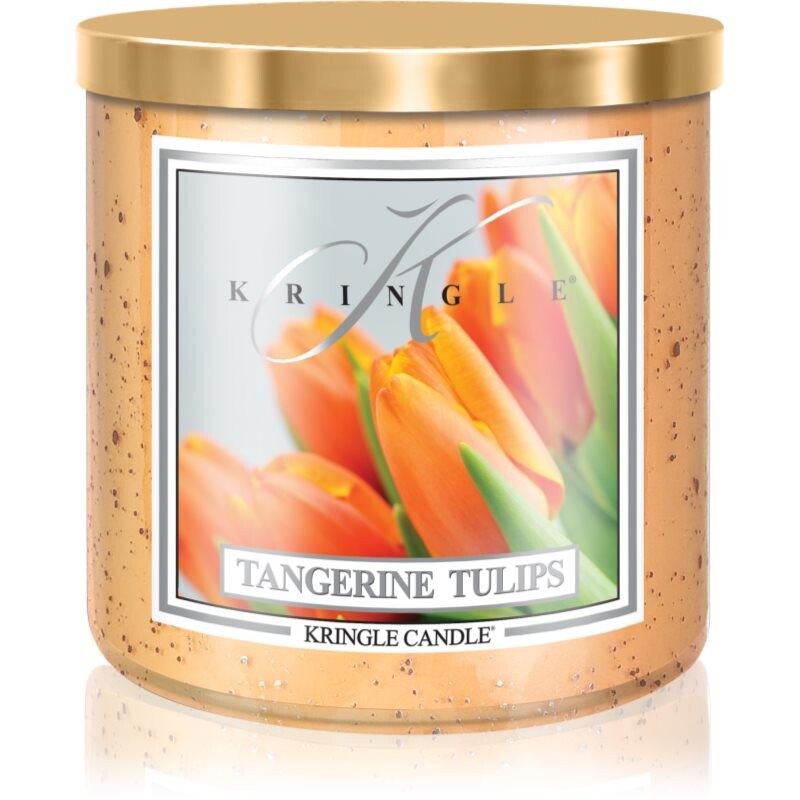 Kringle Candle Tangerine Tulips scented candle 467 g