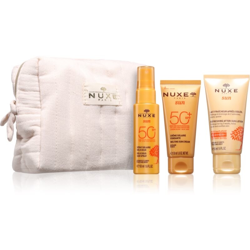 Nuxe Sun My Suncare Essentials set for tanning