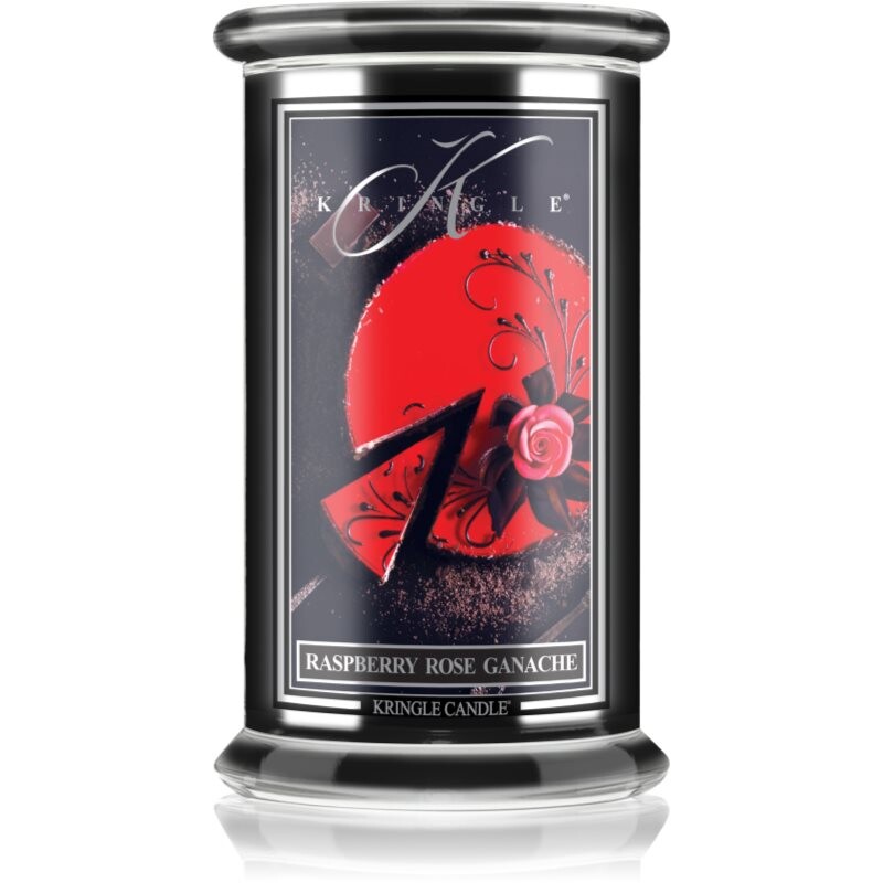 Kringle Candle Reserve Raspberry Rose Ganache scented candle 623 g