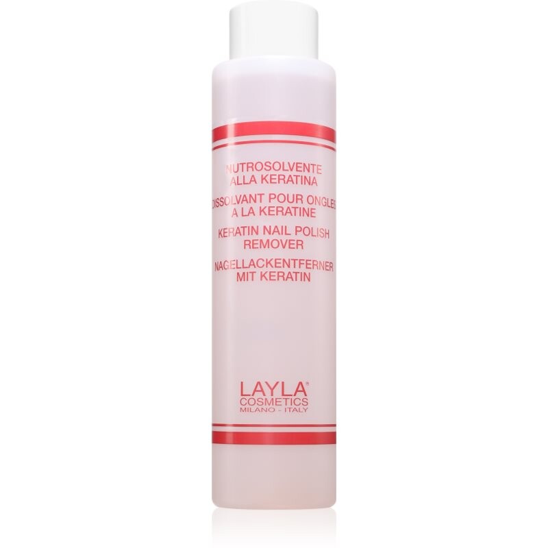 Layla Cosmetics Nutrosolvente nail polish remover 500 ml