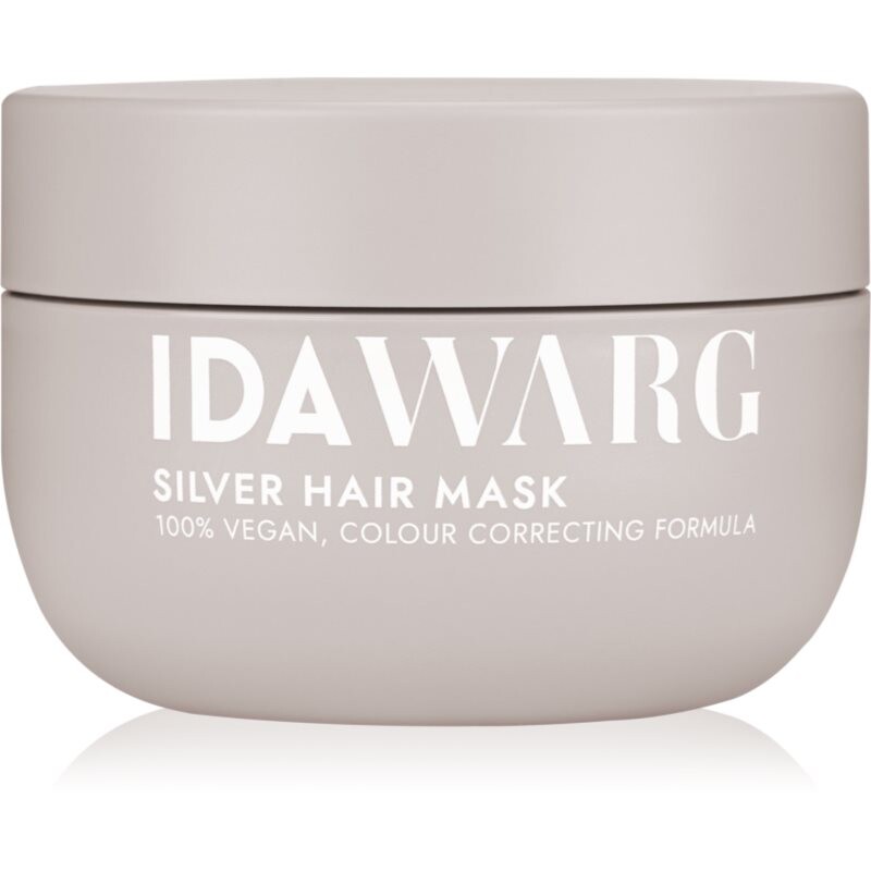 IDA WARG Beauty Silver Hair Mask nourishing mask neutralising yellow tones 300 ml