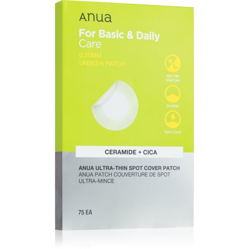 Anua Ultra Thin Spot Cover Patch patches for problem skin 75 pc