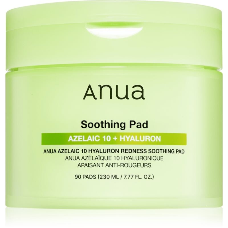 Anua Azelaic Acid 10 Hyaluron Redness Soothing Pad soothing pads against redness 90 pc
