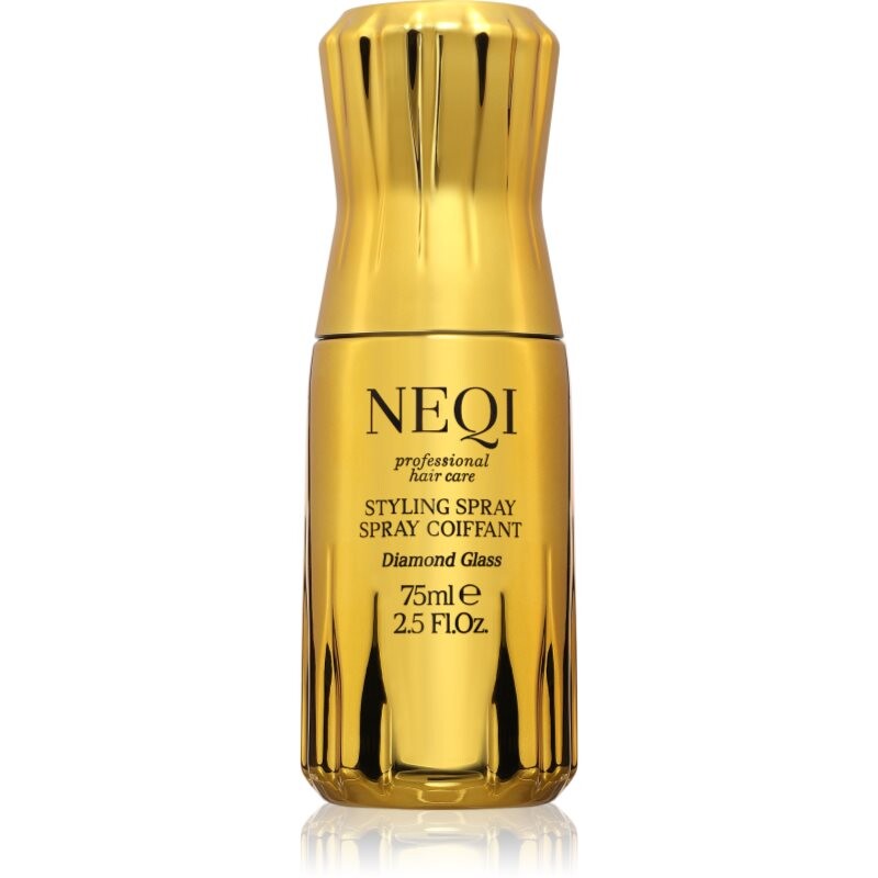 NEQI Diamond Glass Styling Spray styling gel for smooth and shiny hair 75 ml