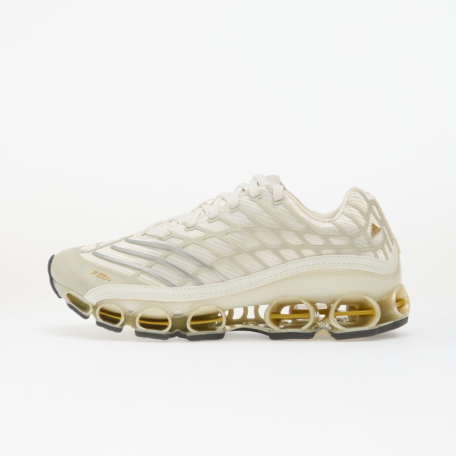 Sneakers adidas Megaride F50 Cloud White/ Ice Gold Met./ Gold Met. UK 8.5