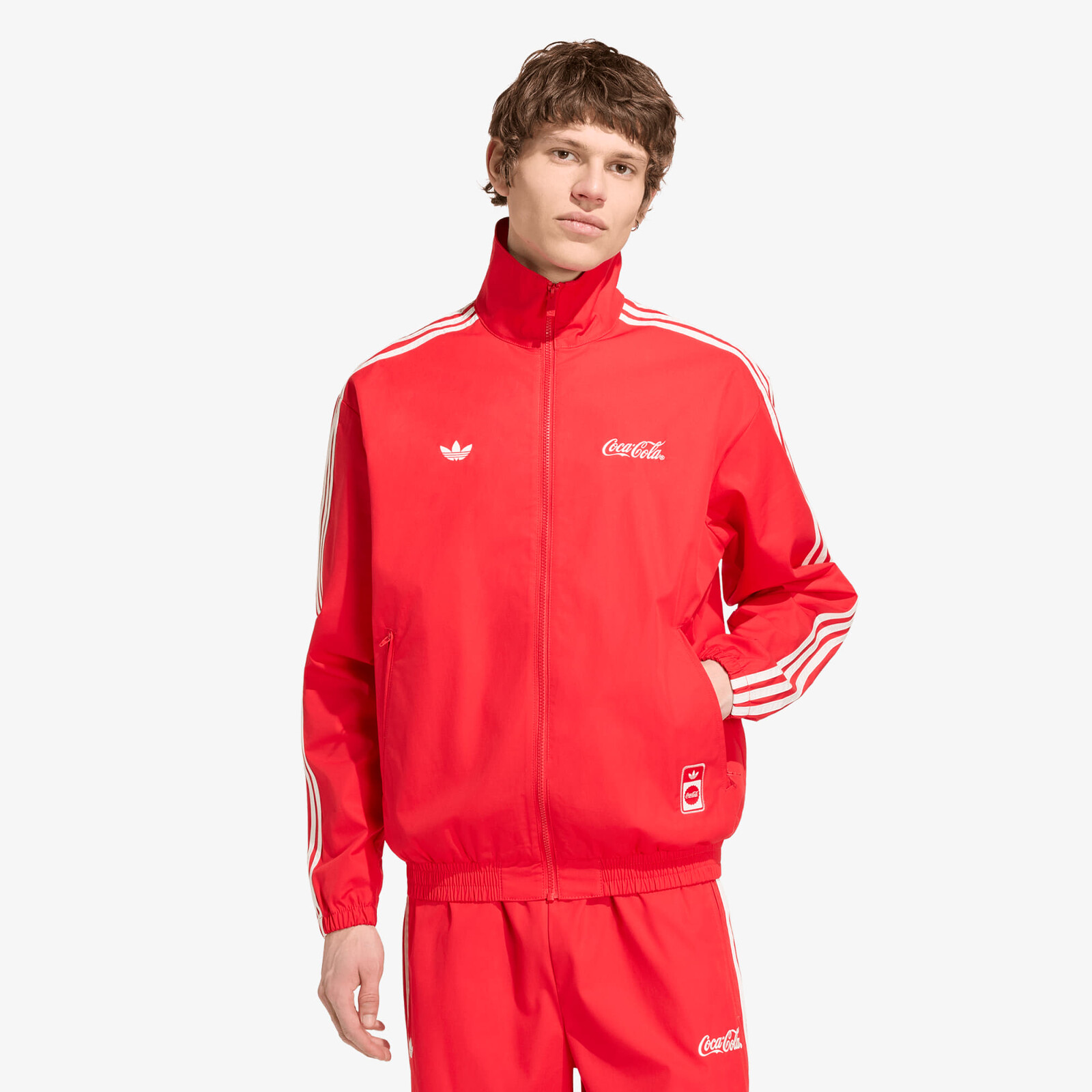 Jacket adidas x Coca Cola Classic Sport Firebird Track Jacket Vivid Red XL