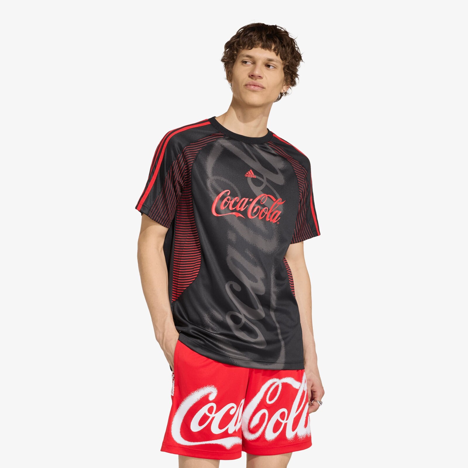 adidas x Coca Cola Teamgeist 26 Jersey Black L