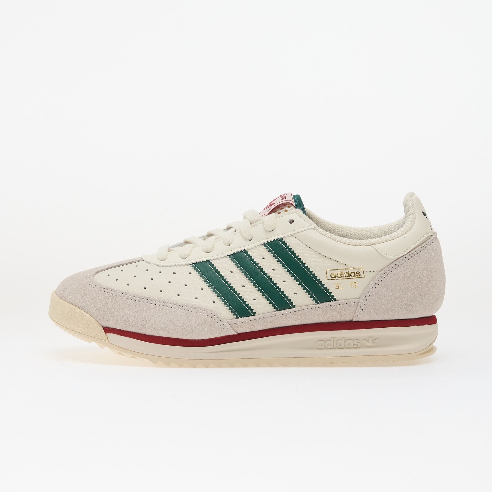Sneakers adidas SL 72 RS Off White/ Collegiate Green/ Crystal White UK 9.5