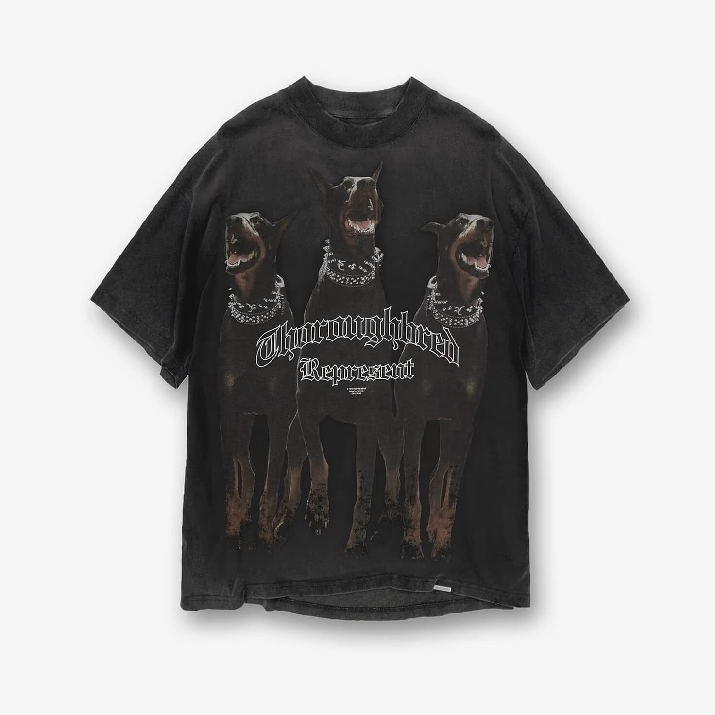 T-shirt REPRESENT Thoroughbred T-Shirt Vintage Black L