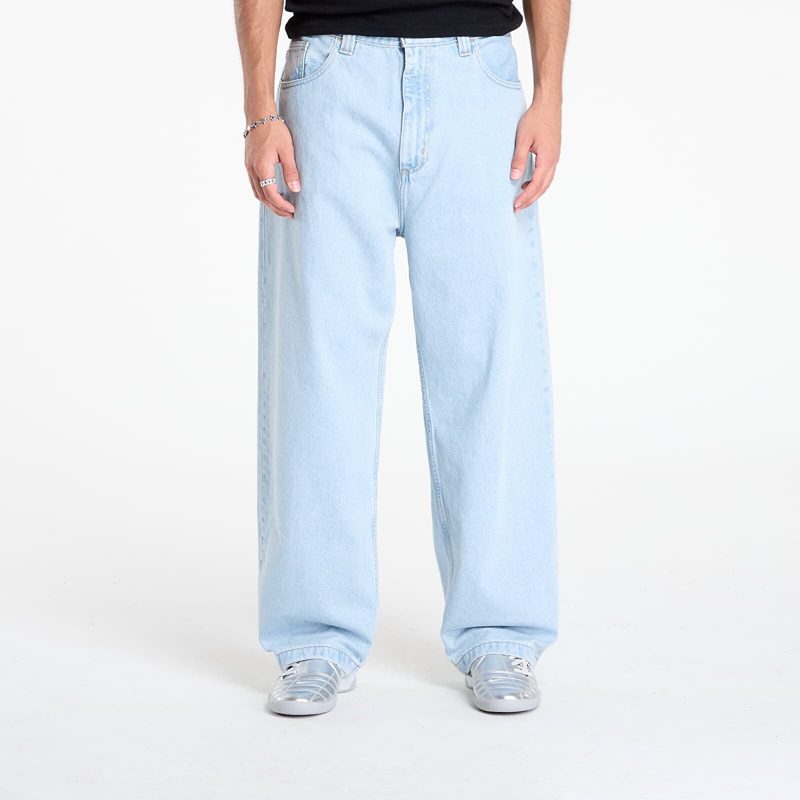 Jeans Carhartt WIP Brandon Pant Blue Heavy Stone Bleached S