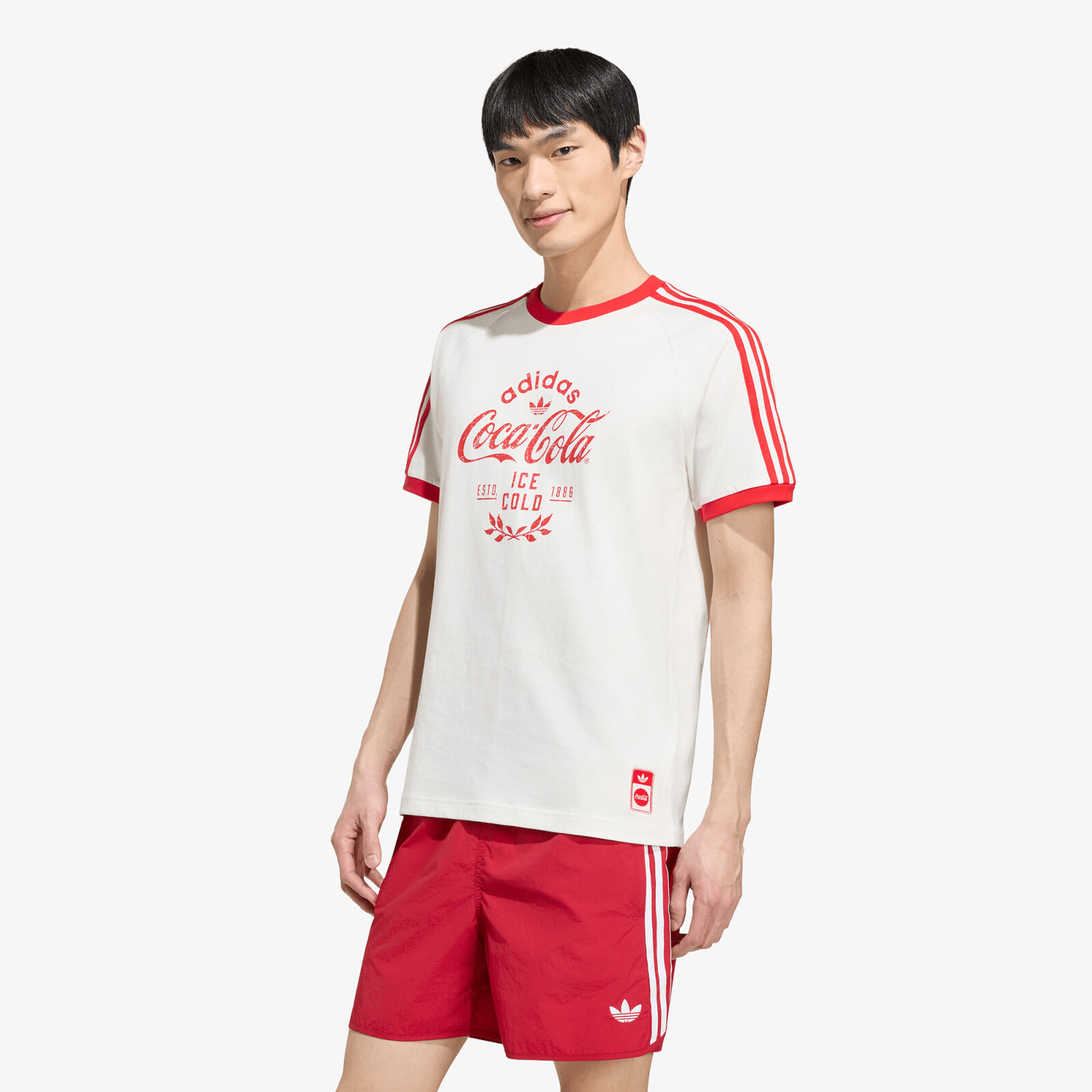 T-shirt adidas x Coca Cola Classic Sport Cali Tee White S